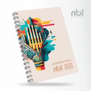 Caderno Capa Dura Capa Dura (Papelão Revestido) | Miolo 180 Páginas  | Papel Offset 75g 17x24cm Capa Colorida | Miolo 180pag Permamente Colorido Escolha Revestimento Acabamento Encadernação.